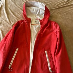 Michael Kors Water Resistant Jacket - color orange
